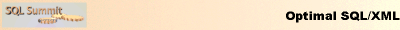 Optimal SQL/XML